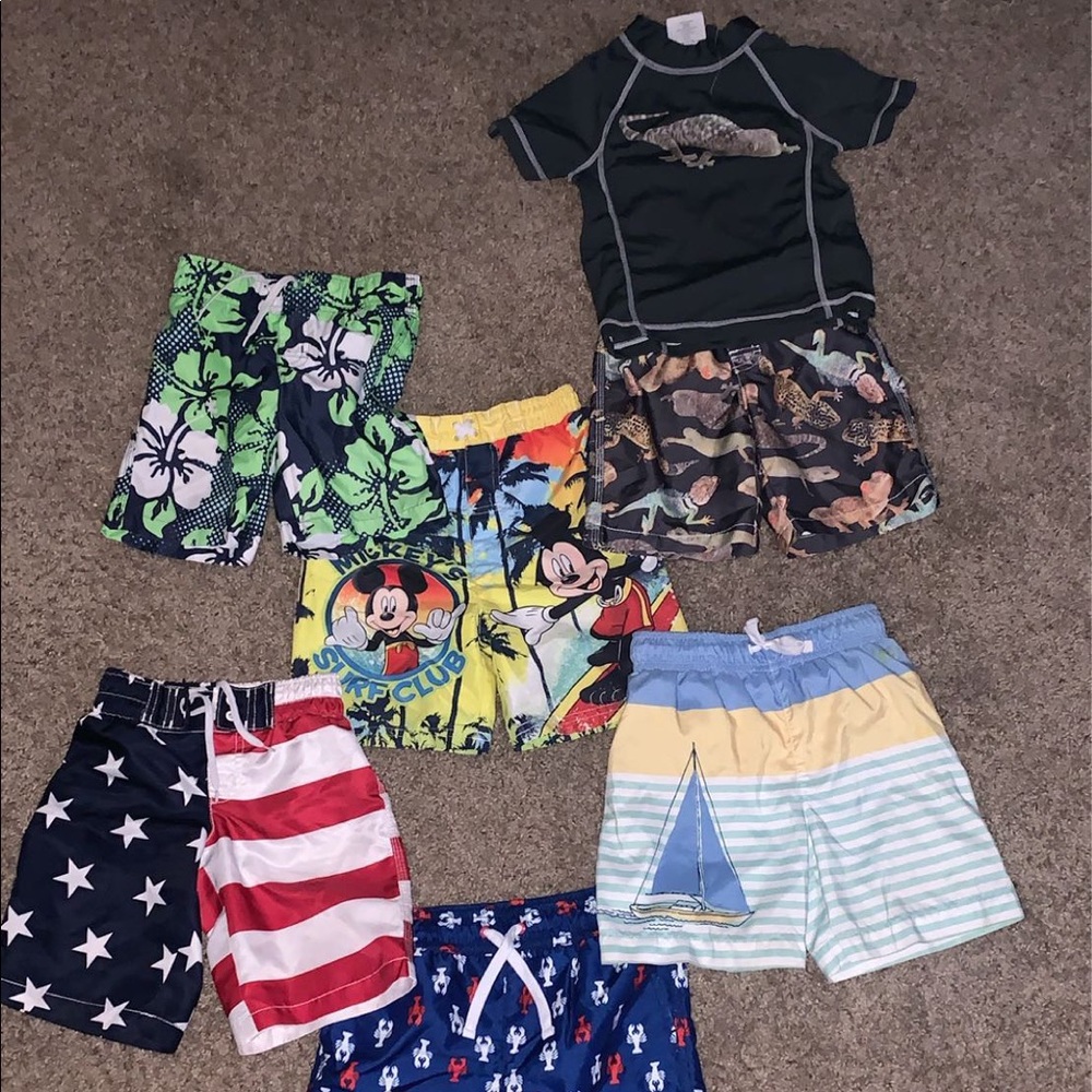 Bundle toddler swim trunks